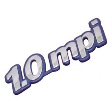 EMBLEMA 1.0 MPI FIAT 1997/...CROMADO/AZUL